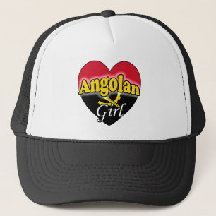Angolan Girl Trucker Hat