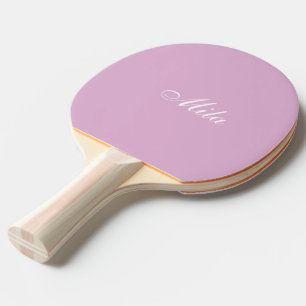 Angora Pink Custom Ping Pong Paddle