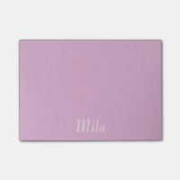 Angora Pink Personalised Post It Notes