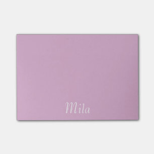 Angora Pink Personalised Post It Notes