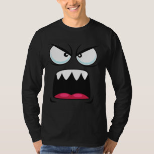 Angry and  eyes with a mouth sarcastic T-Shirt