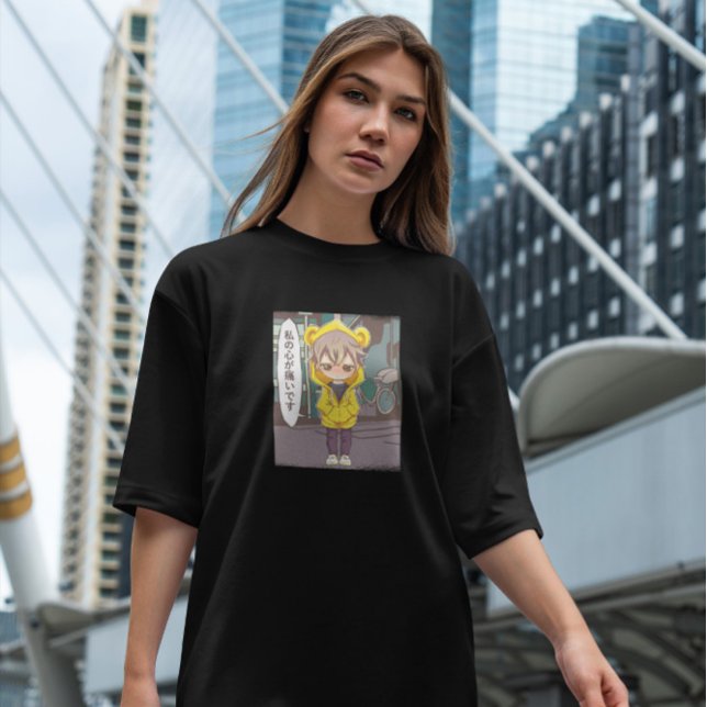 Angry Anime Child   T-Shirt (Creator Uploaded)