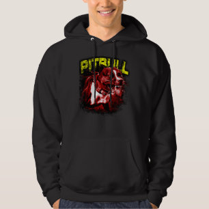Angry Apbt American Pitbull Terrier Hoodie