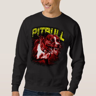 Angry Apbt American Pitbull Terrier Sweatshirt