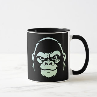 Angry Ape-Calm Ape 2Tone-Stressed Ape Studios Logo Mug