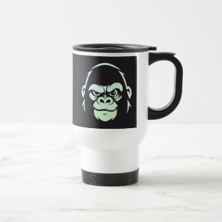 Angry Ape-Calm Ape Pink-Stressed Ape Studios Logo Travel Mug