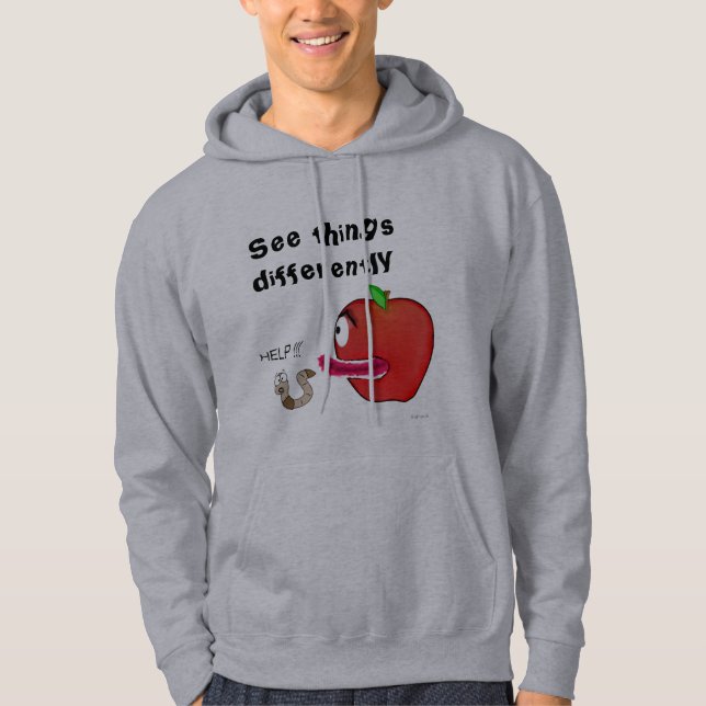 Angry Apple Hoodie (Front)