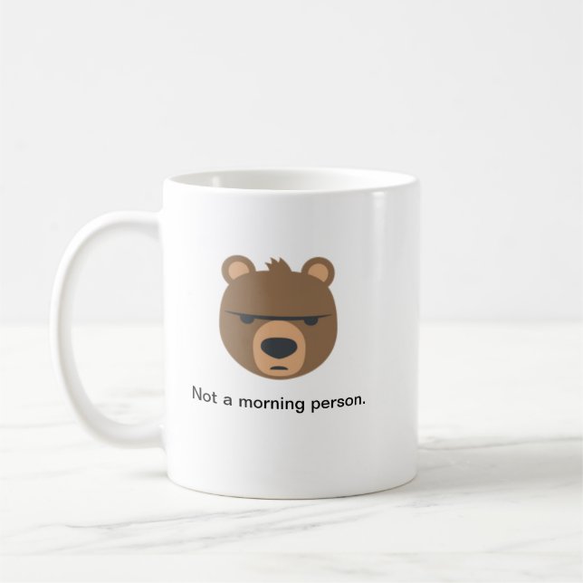 Angry Bear Mug (Left)