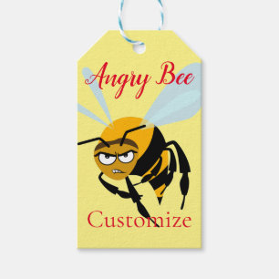 Angry Bee Thunder_Cove Gift Tags