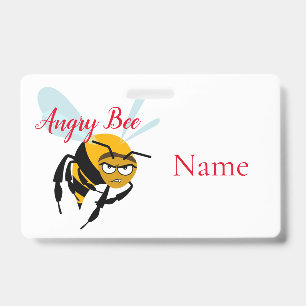 Angry Bee Thunder_Cove ID Badge