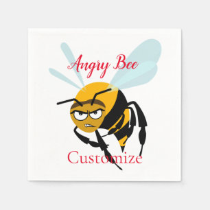 Angry Bee Thunder_Cove Napkin