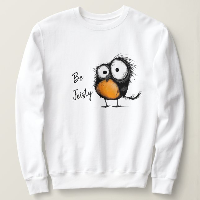 Angry Birds Sweatshirt - Fun, Feisty, and Cosy (Design Front)