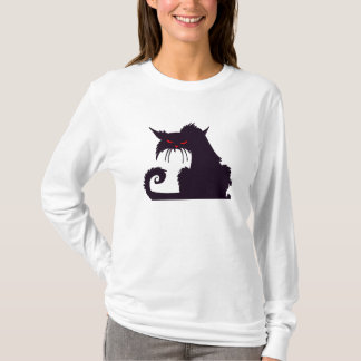 Angry Black Cat T-Shirt