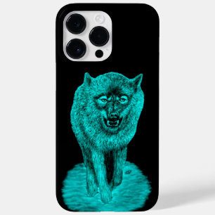 Angry Black Wolf in the Night Case-Mate iPhone 14 Pro Max Case