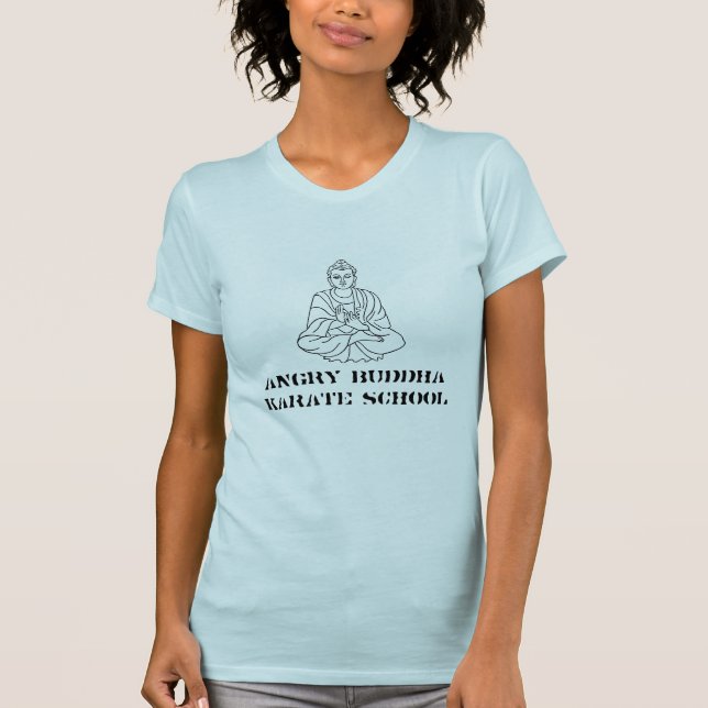 ANGRY BUDDHA KARATE SCHOOL T-Shirt (Front)