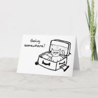 Angry Cat in Suitcase - Funny Gift for Travelers