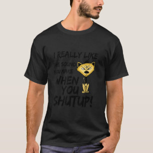 Angry Cat Lovers Gift T-Shirt