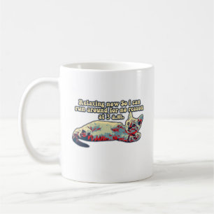 Angry cat meme for cat persons and cat lovers coffee mug