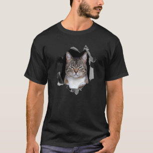 Angry cat meme grumpy   T-Shirt