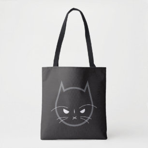 Angry Cat, Shoulder Tote Bag