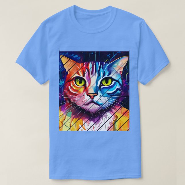 angry cat T-Shirt (Design Front)