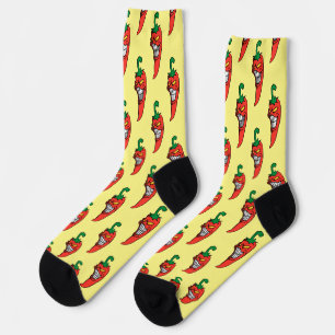 Angry Chilli Socks