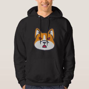 Angry Corgi  968 Hoodie