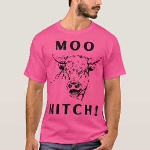 Angry Cow Moo Mitch T-Shirt