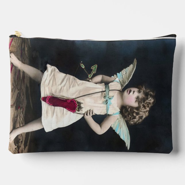 Angry Cupid Accessory Pouch (Front)
