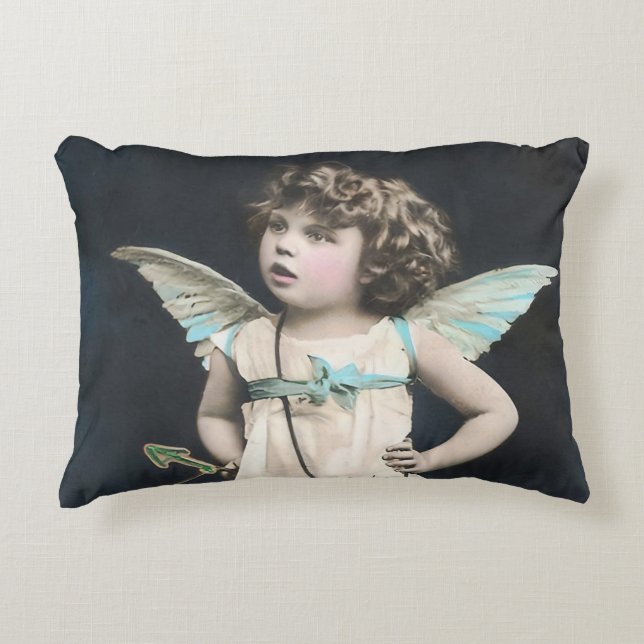 Angry Cupid Decorative Cushion (Front)