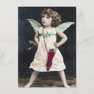 Angry Cupid Enclosure Card