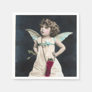 Angry Cupid Napkin