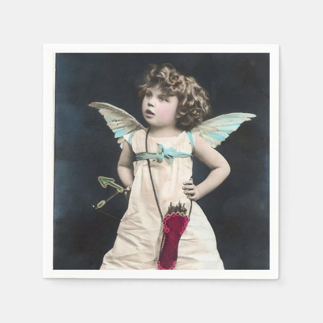 Angry Cupid Napkin (Front)