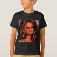 Angry disgusted black doll face meme reaction gen