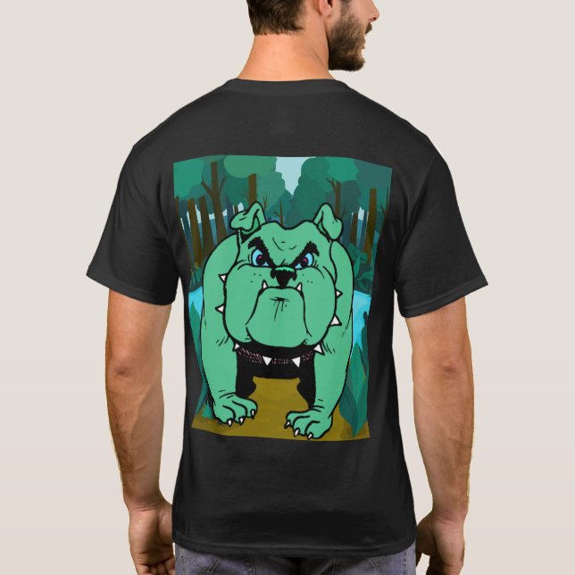 Angry dog lovers  T-Shirt (Back)