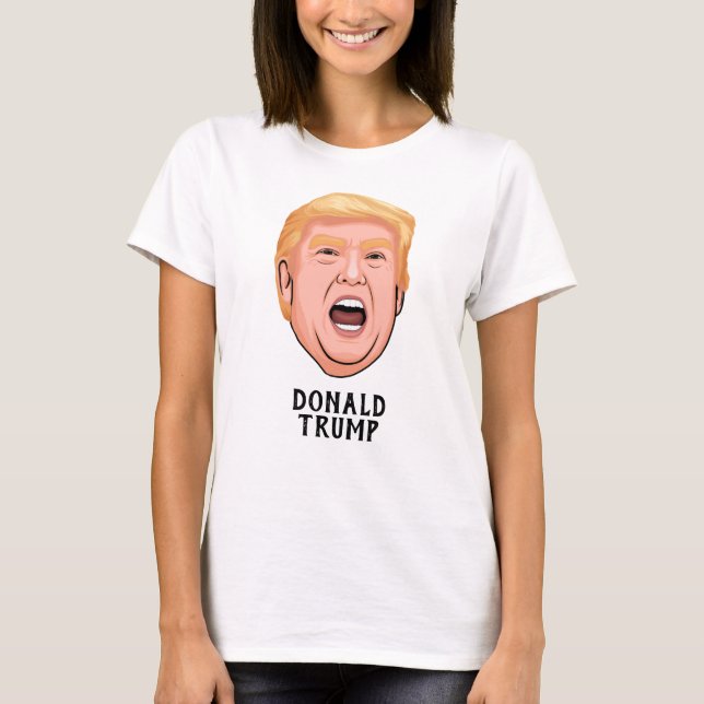 ANGRY DONALD TRUMP CUSTOM T-Shirt (Front)