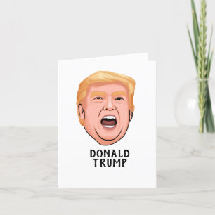 ANGRY DONALD TRUMP CUSTOM THANK YOU CARD
