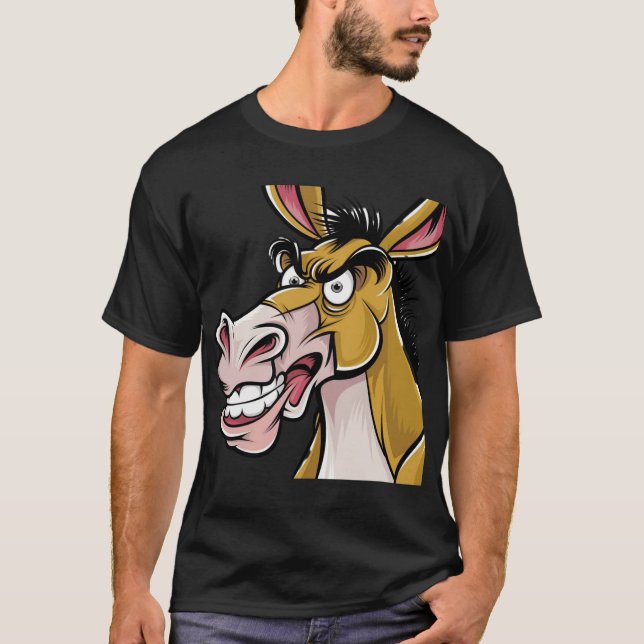 Angry donkey T-Shirt (Front)