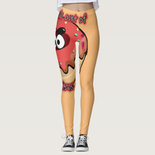 Angry Donut: Fresh out of patience Leggings