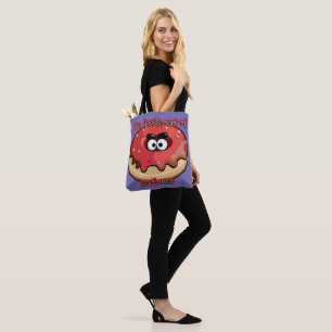 Angry Donut: Fresh out of patience Tote Bag