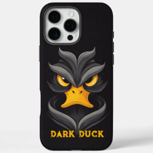 Angry Duck Black iPhone 16 Pro Max Case