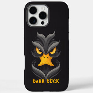 Angry Duck Black iPhone 16 Pro Max Case