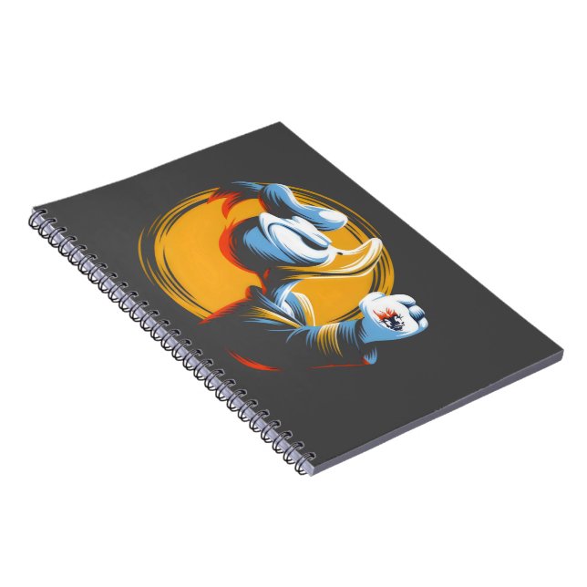  Angry Duck Notebook (Right Side)