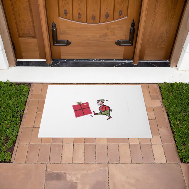 Angry Elf doormat (Outdoor)
