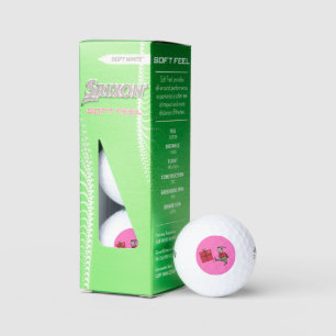 Angry Elf Srixon Soft Feel golf balls 3 pk