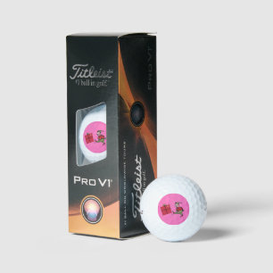 Angry Elf Titleist Pro V1 golf balls 3 pk
