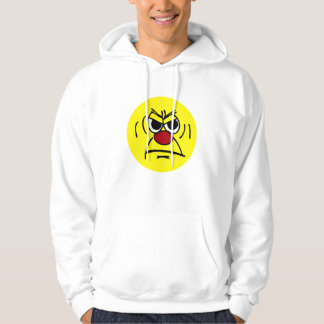 Angry Face Grumpey Hoodie