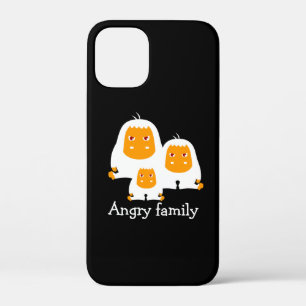 Angry family Monkeys design iPhone 12 Mini Case