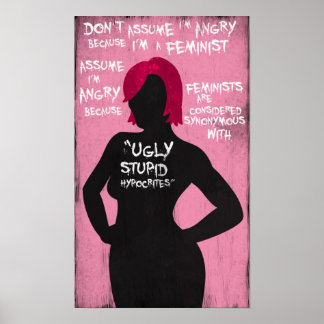 Angry Feminist Poster
