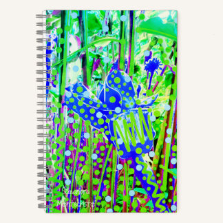 Angry Flower List Notebook